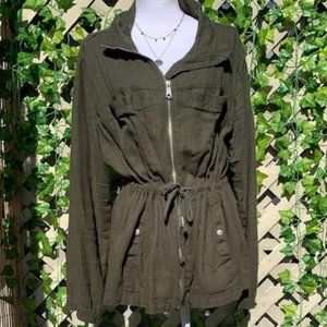 Old Navy | Women’s Green Utility Jacket XL